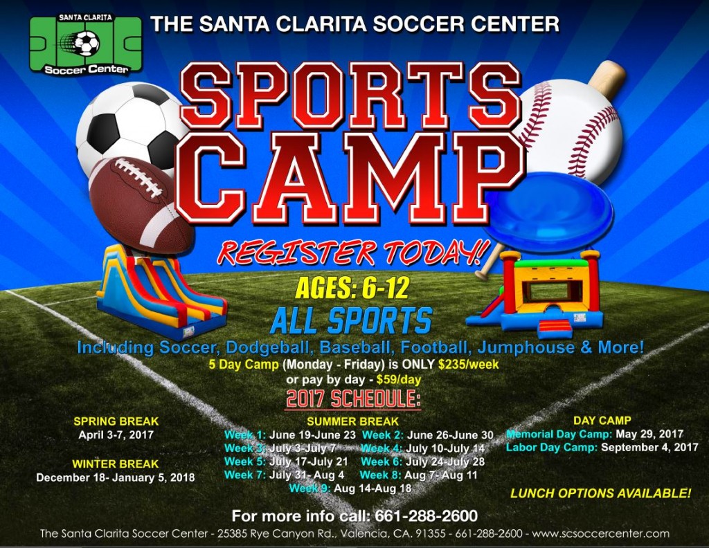 Santa Clarita Soccer Center Sports Camp Sports Camp